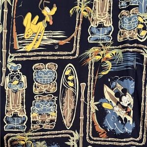 NWOT DISNEY tropical Hawaiian Maxi dress (Med)